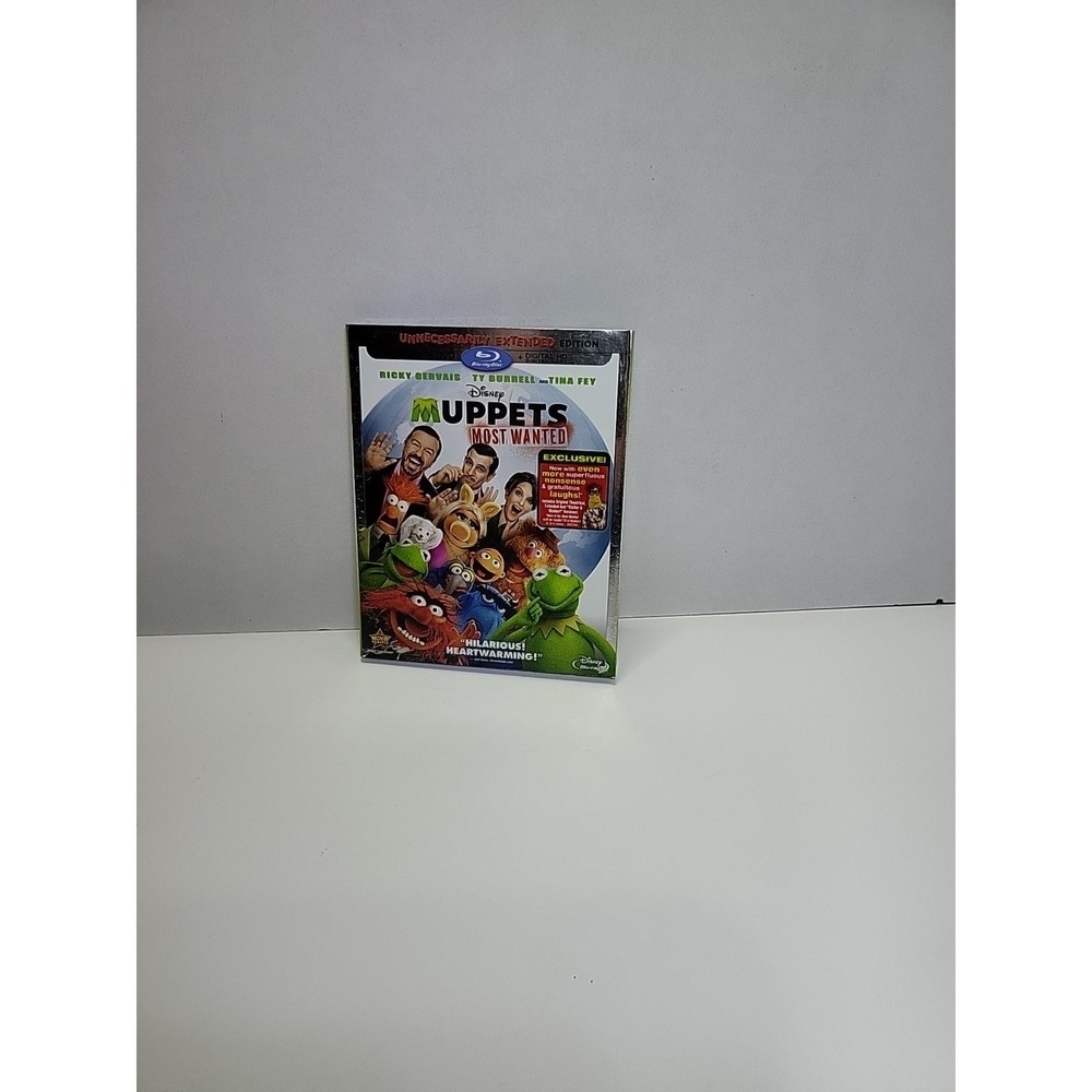 Muppets Most Wanted Blu-ray DVD Digital HD Movie 2014 2-Disc Set NEW Sealed
